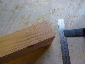 Marking Tenons