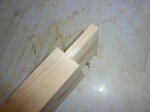 Completed Doortop Tenon