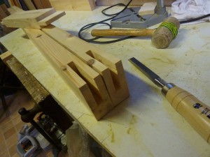 Completed Door Top Mortices