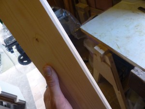 End Panel with Tongue Removed