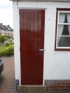 Fitted Door Painted