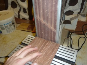 And did some minor tough-up on the belt sander to get a very close fit